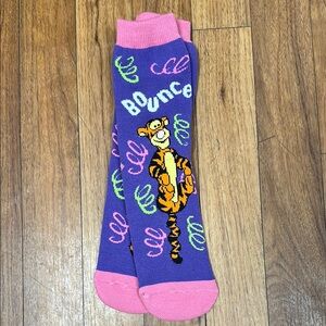 Disney Tigger Purple and Pink Socks